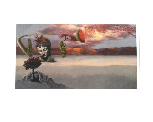 'Ask The Sun and The Moon' - (A5) Original Art Postcard & Poem