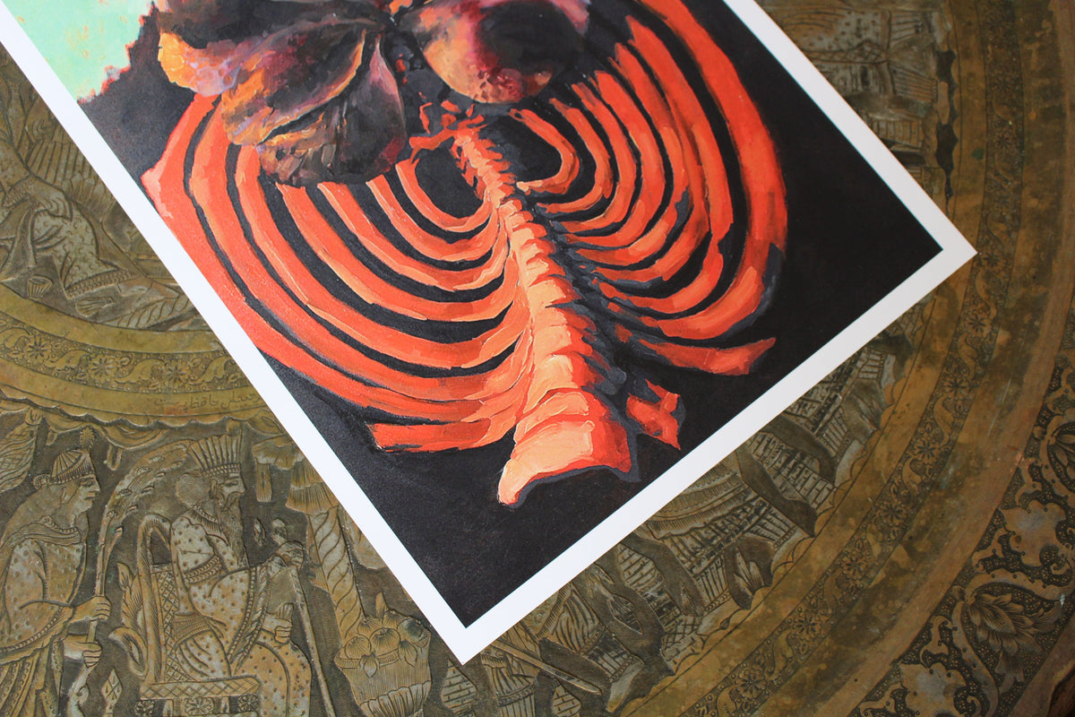 'Pineal Gland' - (A3) Original Art Print & Poem