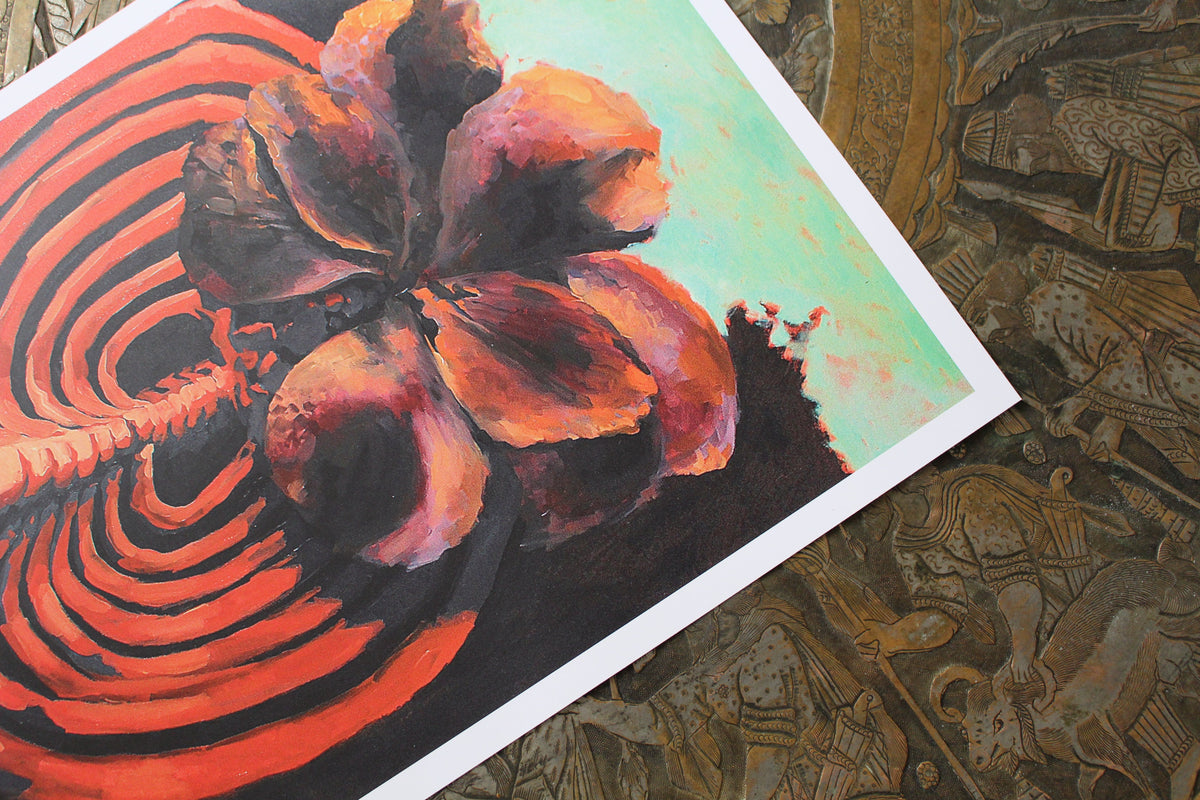 'Pineal Gland' - (A3) Original Art Print & Poem