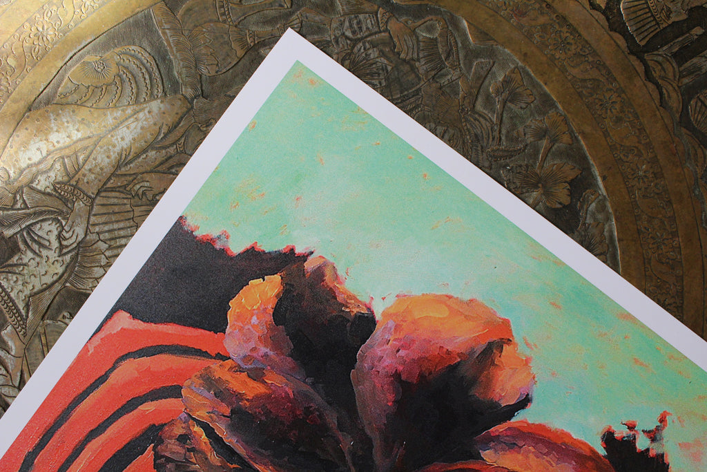 'Pineal Gland' - (A3) Original Art Print & Poem