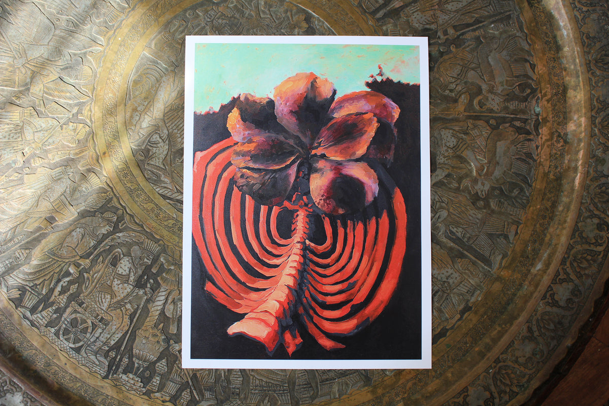 'Pineal Gland' - (A3) Original Art Print & Poem