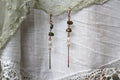Unakite Copper Earrings