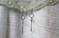 Citrine Copper Earrings
